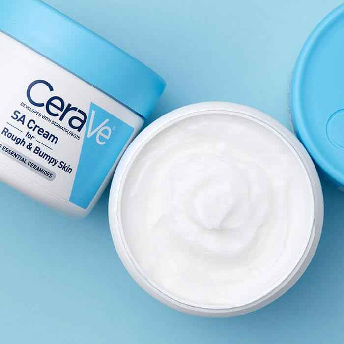 CeraVe Moisturizing Cream with Salicylic Acid, Exfoliating Body Cream with Lactic & Hyaluronic Acid, Niacinamide, and Ceramides, Fragrance Free & Allergy Tested, 16 Ounce