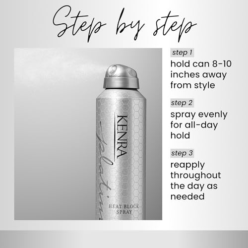 Kenra Platinum Heat Block Spray 22 | 450°F Protection