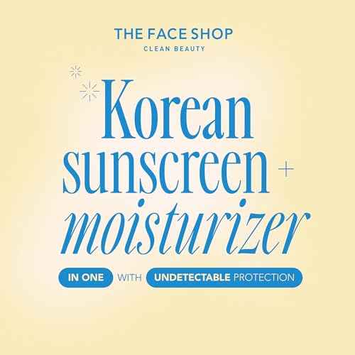 THE FACE SHOP Hydro Sun Barrier Moisturizer SPF 45, Daily Hydrating Facial Sunscreen & Moisturizer, for Oily Skin, Formulated with Calendula & Niacinamide, No White Cast, 1.69 Fl. Oz.