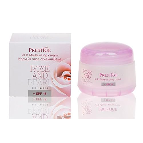Bulgarian Rose Oil and Pearl Extracts 24 Hour Deep Hydration Face Cream 50 ml 1.7 oz