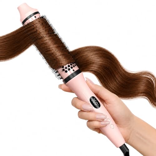 Bopcal 1.5" Dual Voltage Heated Round Brush - 6 Heat Settings