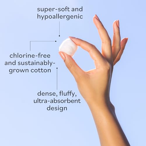 Sky Organics Jumbo Organic Cotton Balls - 100% Pure & Hypoallergenic, 100 ct
