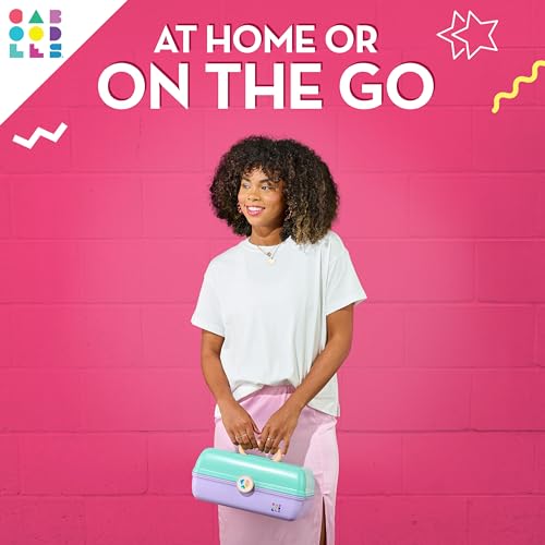 Caboodles On-The-Go Girl Makeup Organizer Box with Mirror