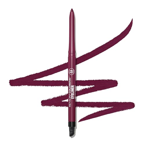 Revlon ColorStay Waterproof Eyeliner Pencil Cherry 0.01oz - Long Lasting, Smudge-Proof Makeup