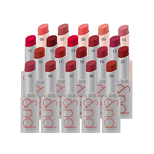 rom&nd Zero Matte Lipstick 3g, 07 ENVY ME, Intense Color, Highly Pigmented, Last All Day, Weightless, Smooth Velvet Texture, Matte Finish, Without Drying or Flaking