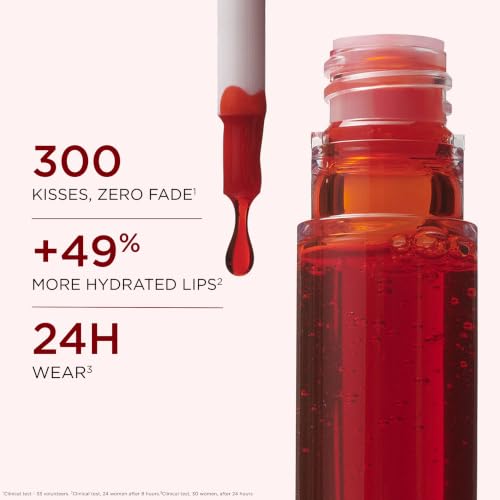 Clarins Water Lip Stain Matte Red Water 03 - Long-Lasting Buildable Coverage
