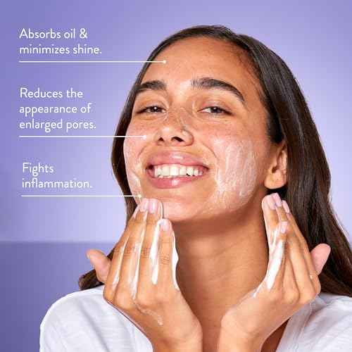 Peach Slices - Oil Control Balancing Cleanser (4.05 oz) - Deep Cleanse, Absorb Oil - Refreshed & Refined Skin - Niacinamide, Zinc, Pine Bark, Green Tea - Vegan, Cruelty Free, Korean Skin Care & Beauty