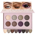 UCANBE 8 Color Matte Eyeshadow Palette - Highly Pigmented Neutral Tones