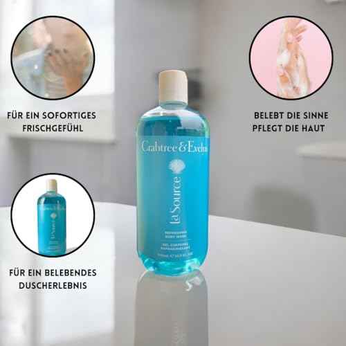 Crabtree & Evelyn La Source Refreshing Body Wash 16.9oz/500ml