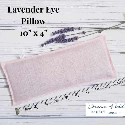 Organic Lavender Eye Pillow | Flaxseed Fill & Aromatherapy