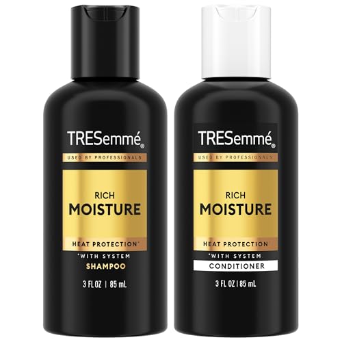 TRESemmé Rich Moisture Travel Shampoo & Conditioner Set, 3 Oz
