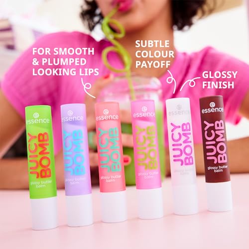 Essence Juicy Butter Balm Holiday Gift Set - 5 Vegan Lip Balms