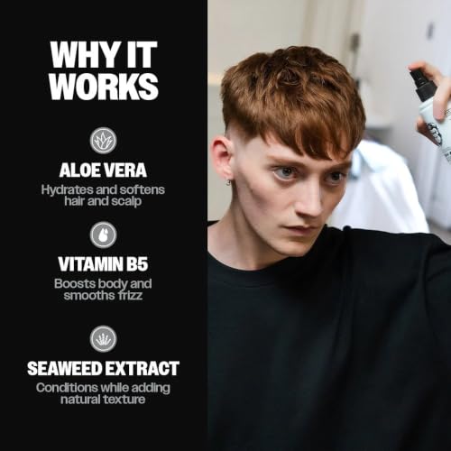 Slick Gorilla Sea Salt Spray for Men - Matte Texture & Volume