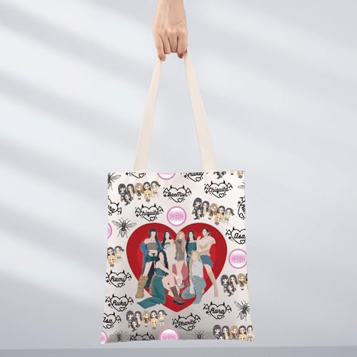 Korean Group Tote Bag - Fan Merchandise Shoulder Bag