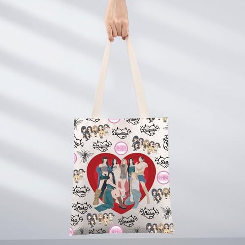 Korean Group Tote Bag - Fan Merchandise Shoulder Bag