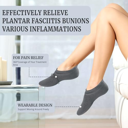 Pedobi Castor Oil Pack Wrap for Feet - Reusable Soft Foot Care Wrap