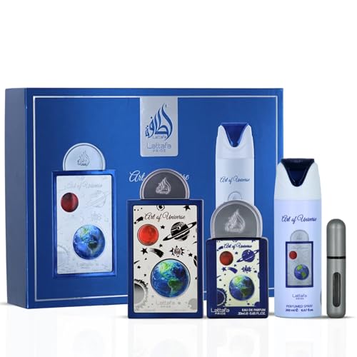 Lattafa Pride Art of Universe Eau de Parfum 3-Piece Gift Set