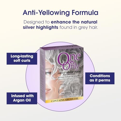 One 'n Only Shiny Silver Perm Kit with Argan Oil