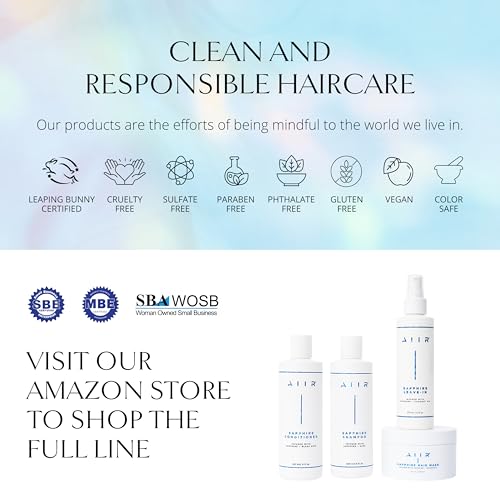 AIIR Sapphire Infused Shampoo, Conditioner & Leave-In Set