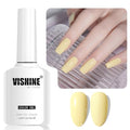 Vishine Soft Yellow Gel Nail Polish L328 - 16ml UV LED Soak-Off for DIY Manicure