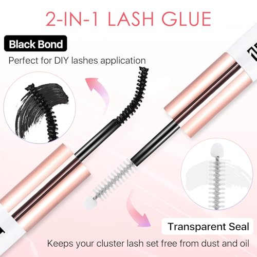 White Latex-Free Lash Glue & Seal for Eyelash Extensions - Miuffue