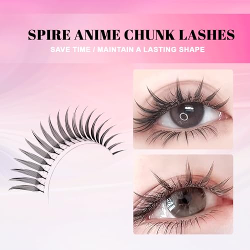 TDANCE Premade Anime Lash Extensions - Plume Flake, 0.07-C, 8-15mm