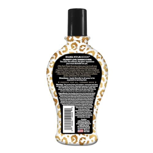 European Gold Dark Star 6000X Ultra-Dark Tanning Lotion 12oz