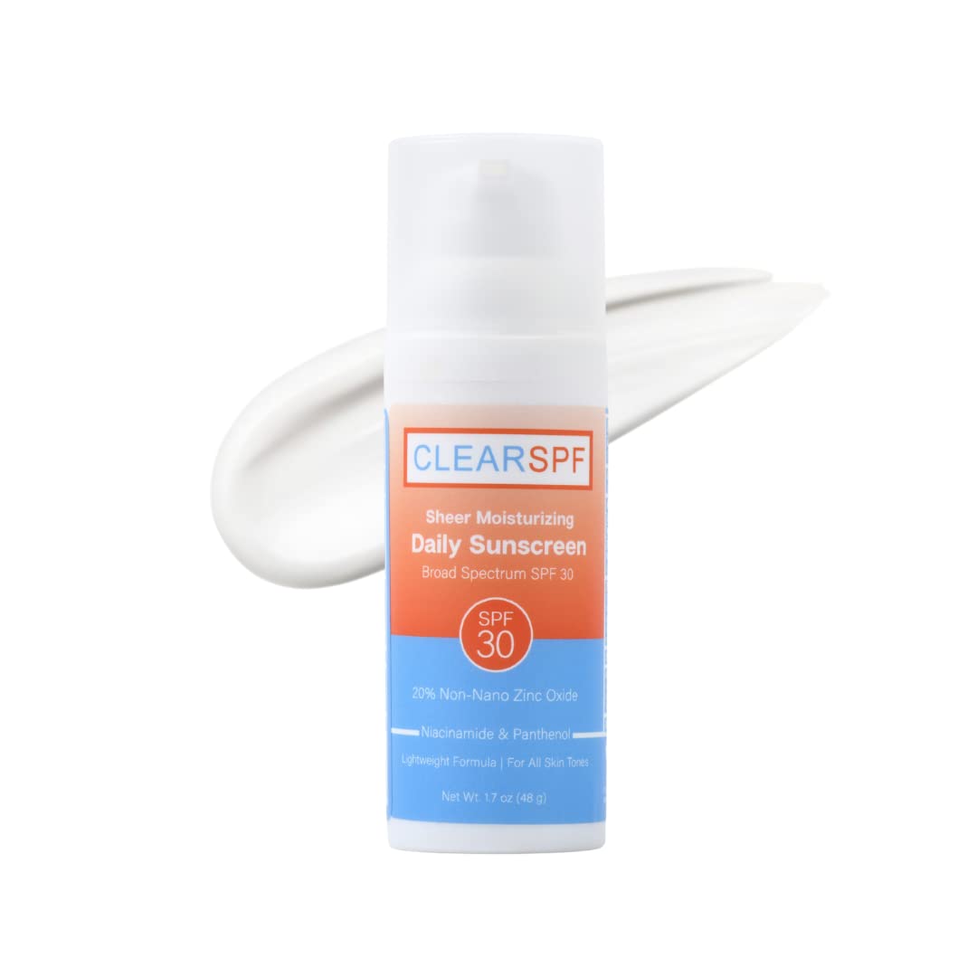 ClearSPF Daily Moisturizing Sunscreen (Sheer) - Exp 01/2025