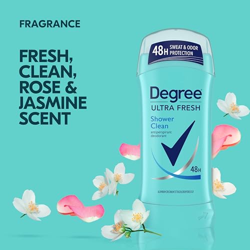 48-Hour Antiperspirant Deodorant for Women, Shower Clean, 4 Count