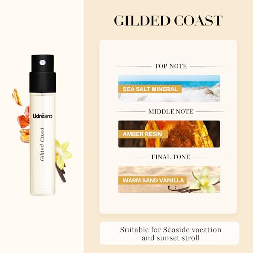 Roseye 4-Pack Hair Perfume Set for Women - Long-Lasting Fresh Scents, Travel Size Mist
