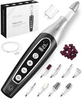 Cordless Electric Nail File Kit for Manicure & Pedicure - 32-Piece Set