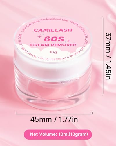 Lash Remover for Eyelash Extensions – 10g Cream