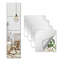 Unbreakable Self-Adhesive Mirror Tiles for Kids - 12PCS 8"x8"