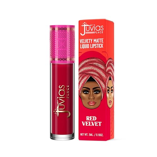 Juvia's Place Red Velvet Liquid Lipstick - Matte, Waterproof, Hydrating