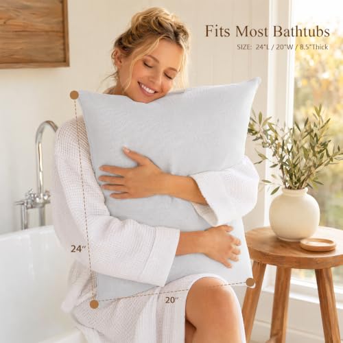 Luxury Spa Bath Pillow – 5D Mesh Head & Back Support