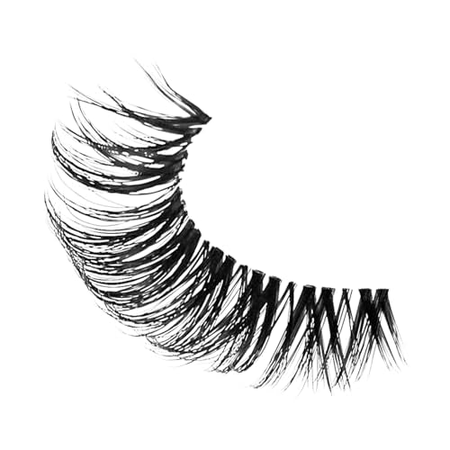 KISS My Lash But Bolder, False Eyelashes, Big Personality', 14 mm, Includes 1 Pair, Contact Lens Friendly, Easy to Apply, Reusable Strip Lashes, Glue-On (Pack of 2)