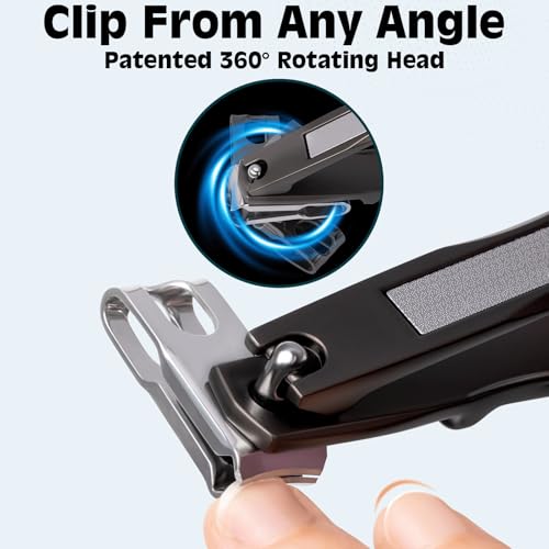 Heavy Duty Toenail Clippers Set for Thick Ingrown Nails