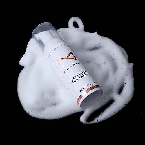 M - Permanent Makeup Brow & Lash Foam Cleanser For Eyelash Extensions, Microblading, Powder Brows, Eyebrows, Nano Brows, Permanent Make Up 60ML