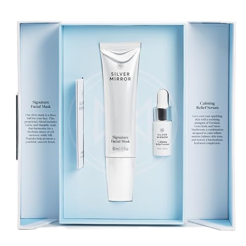 Skin Care Set ($69 Value) ? Signature Facial Mask & Serum Duo (1.7 fl oz + 0.33 fl oz), Instant Lifting & Firming Treatment with Hyaluronic Acid, Anti-Aging & Hydration
