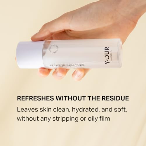 Y'OUR Soothing Micellar Cleansing Water | Removes Waterproof Makeup for Face, Eyes & Lips | Hydrating, Oil Control for Sensitive Skin | with Aloe Vera & Fruit Extracts, Gifts for Women