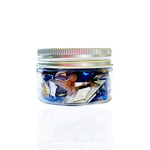 Neva Nude Crystal Creations Superhero Sparkle 150 Loose Assorted Crystals Ready to WEAR Face Jewels- Waterproof!