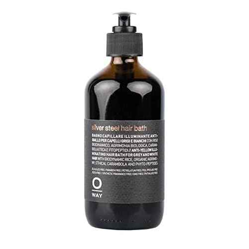 OWAY Silver Steel Hair Bath Shampoo 8 oz