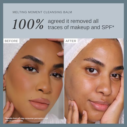 Alpha-H Melting Moment Cleansing Balm For Your Face - Removes SPF, Dirt & Pollution - Nourishing Balm To Oil For All Skin Types - Vegan & Pregnancy Safe Makeup Remover