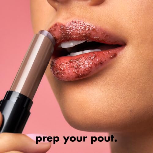 Lip Exfoliator - Moisturizing Strawberry Lip Scrub with Jojoba Oil, 0.10oz - Vegan & Cruelty-Free
