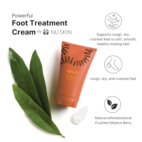 Nu Skin Epoch Sole Solution Foot Treatment Cream for Cracked Heels, 4 oz