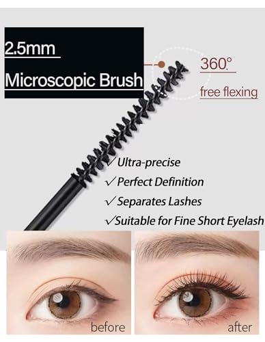 Okerker Black Mascara for Older Women 60+ | Lengthening & Volumizing