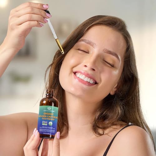 Queen of the Thrones Organic Castor Oil - 16.9oz Pure & Hexane-Free