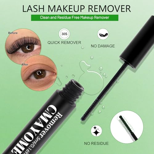 Lash Extension Kit with 684 Clusters, Bond & Seal Tools