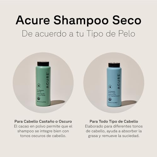 Acure Dry Shampoo Brunette 1.7 oz - Organic, Vegan