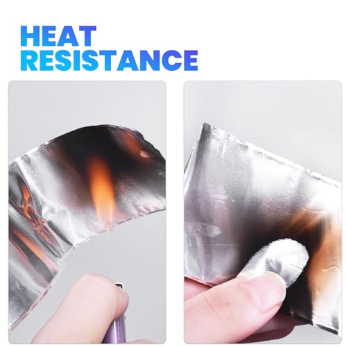 ADHES Premium Aluminum Foil Tape 2in x 210ft (50mm x 64m) High Temp Waterproof